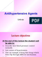 Lecture 6 Anti Hypertension