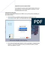 Adding PDF Documents To Adobe Portfolio 3