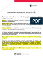 3-Distintos Software para La Animacion 3D