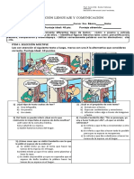 Evaluación de Lenguaje POEMA, FIGURAS LITERARIAS Y DIMINUTIVOS