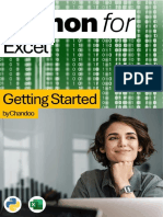 Python For Excel Free Book