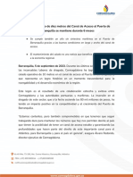 Calado de 10 Metros en El Canal de Acceso Al Puerto de Barranquilla Se Mantiene Por 6 Meses