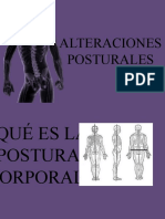 Alteraciones Posturales