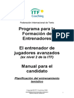 ITF MEA Libro Trabajo - Cap. 13. Planificación Del Entrenamiento