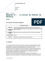 12 - La Acción de Petición de Herencia