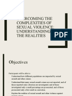 1 - Overcoming The Complexities of Sexual Violence Slides