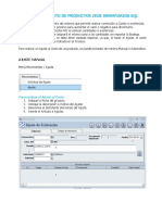 Ajuste Al Costo de Productos Zeus Inventarios SQL