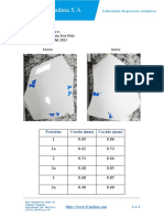 Informe Toma de Espesores #2