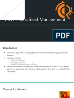 FRR Centralized Management
