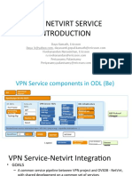 New Netvirt Service Introduction