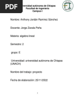 Proyecto Algebra Lineal