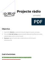 Portafoli Projecte Radio