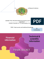 Trade Secrets