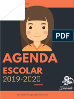 AGENDA ESCOLAR Mujer 2019-2020