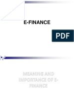 E - Finance