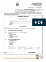 Formulario Auditoria