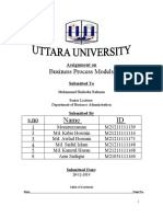 MIS Assignmrnt On Business Process