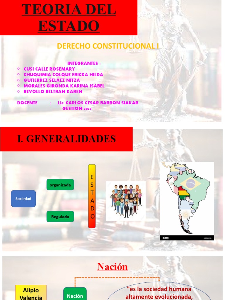 Teoria Del Estado Presentacion 3 | PDF | Estado (política) | Gobierno