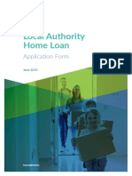 Local Authority Home Loan - Application Form - June 2023