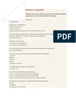 Las Preguntas de Ciudadana en Español