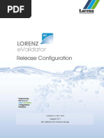 LORENZ EValidator-3.1 SP1 HF2-ReleaseConfigurationSheet