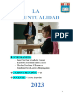 Proyecto La Impuntualidad CCSS