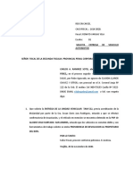 Solicita Informe Oral