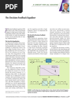 The Decision-Feedback Equalizer A Circuit For All Seasons