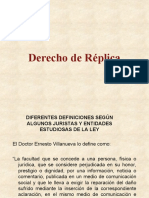 Derecho de Replica