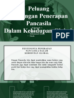 Tantangan Penerapan Pancasila Dalam Kehidupan Global