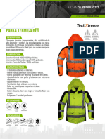 Ficha Proveedor Parka Termica Alta Visibilidad Tech Xtreme 59778