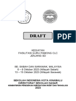 Draft Fasilitasi Guru Pamong CLC Jenjang SD