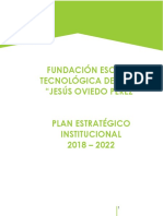 PLAN ESTRATêGICO INSTITUCIONAL