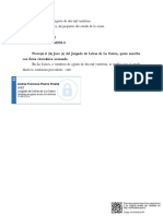 Andrea Francisca Pizarro Peralta: Juez Juzgado de Letras de La Calera