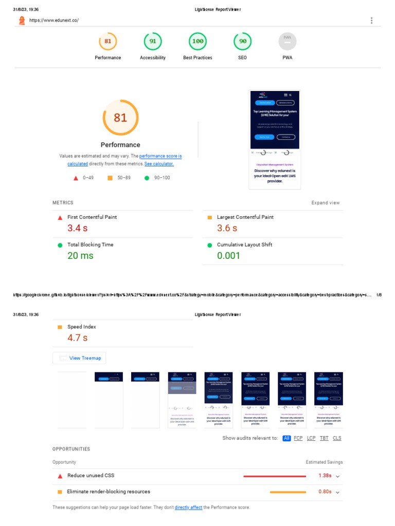 Lighthouse Report Viewer | PDF | Search Engine Optimization | Cyberspace