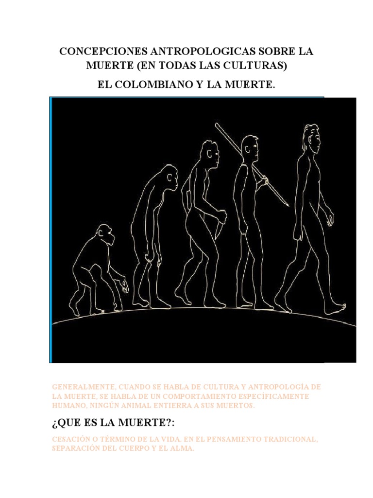 Concepciones Culturales de la Muerte | PDF | Ciencias sociales | Filosofía