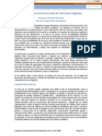 2005 - Metadatos para La Preservación de Colecciones Digitales