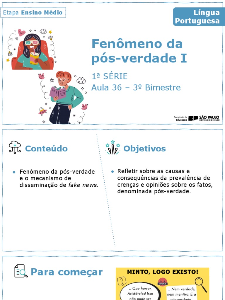 Fenômeno da Pós-Verdade e Fake News | PDF | Verdade | Mentira