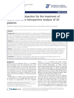 Hyaluronidase Injection For The Treatment of Eyelid Edema: A Retrospective Analysis of 20 Patients