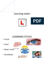 Learning Styles & Strategies