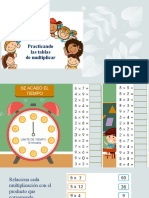 3 Practicando Las Tablas de Multiplicar