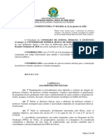 Resolução Contratação Professor Substituto Ufersa