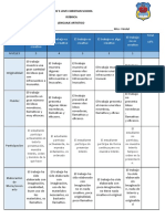 Rúbrica Editable para Evaluar La Creatividad