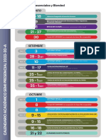 Calendario Académico SEMI 2023-20-A PRESENCIALES Y BLENDED