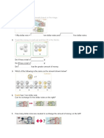 Worksheet Money p1