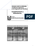 Caracterización de Tuberías