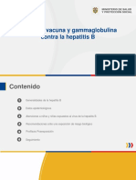 Uso Vacuna y Gammaglobulina Contra La Hepatitis B - Sept2022