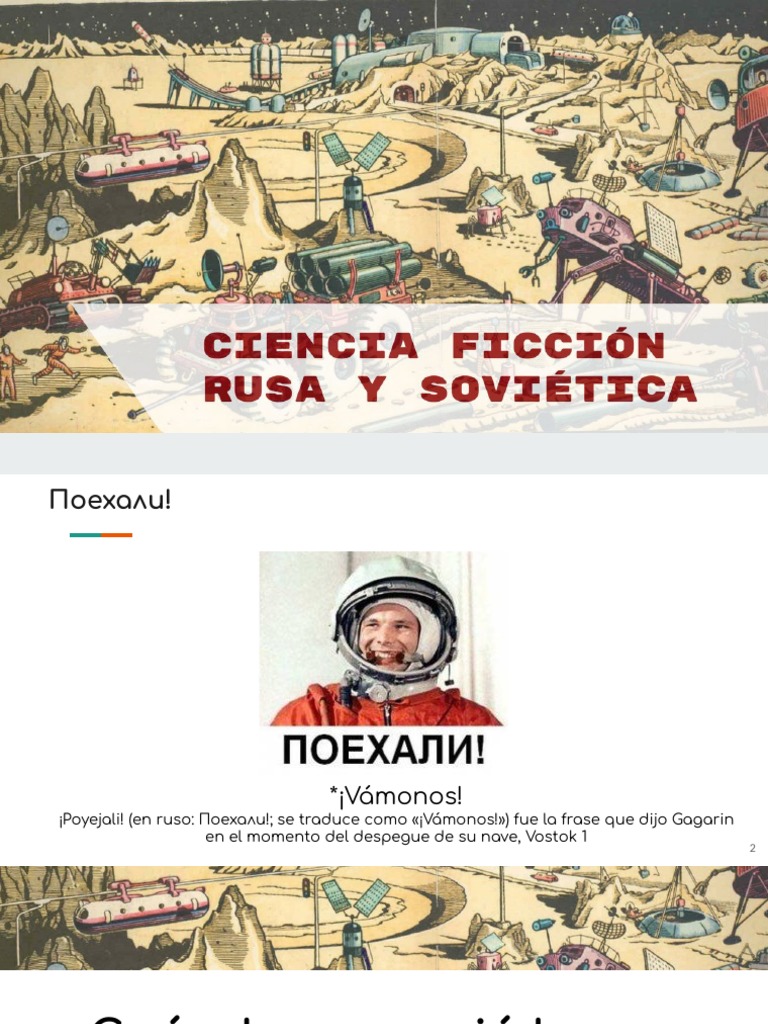 Ciencia ficción rusa y soviética PDF Gente rusa Literatura Rusa