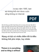 Nếu sinh ra sau năm 1995, bạn sẽ không thể nhớ được cuộc sống không có Internet