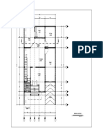 Ars. Denah Lantai 1 - Rumah Tinggal 2 Lantai-Model